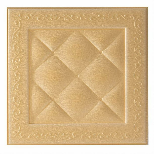 DIY Self Adhesive 3D Sticker Brick Tile Peel Stick Kitchen Wall Sticker Subway